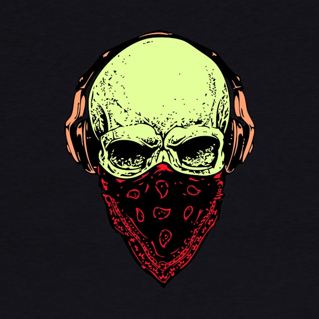 Skull bandit by Spectrum